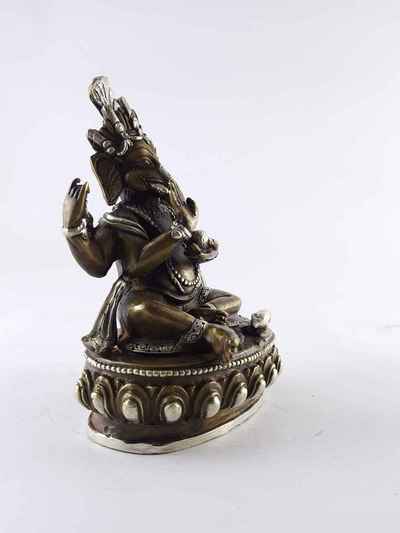 Ganesh Statue [silver Plated]