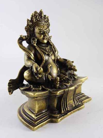 Brass Kubera Jambhala High Quality Statue, [old Post], [remakable]