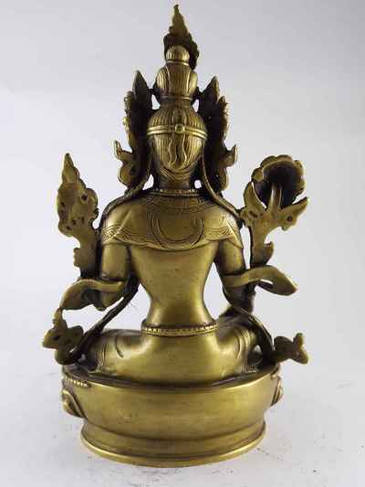 Brass Green Tara High Quality Statue