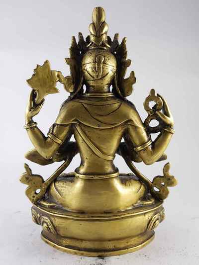 Brass Chenrezig High Quality Statue