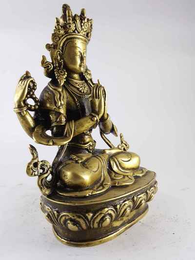 Brass Chenrezig High Quality Statue