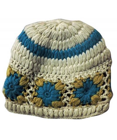 Woolen Cap [hand Knitted], [fleece Lining]