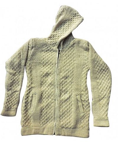 Woolen Jacket [hand Knitted], [fleece Lining]