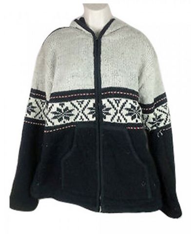 Woolen Jacket [hand Knitted], [fleece Lining]