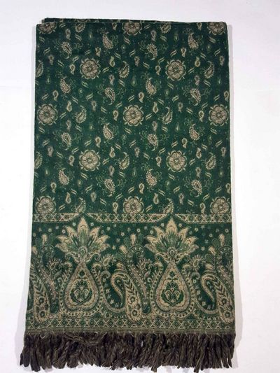 Dhaka Shawl, Multicolor Durable Acrylic Shawl With Various Patterns