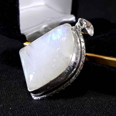 Moonstone Handmade Silver Pendant