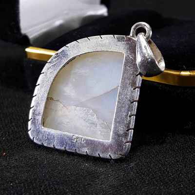 Moonstone Handmade Silver Pendant