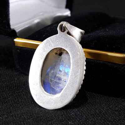 Moonstone Handmade Silver Pendant