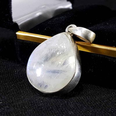 Moonstone Handmade Silver Pendant