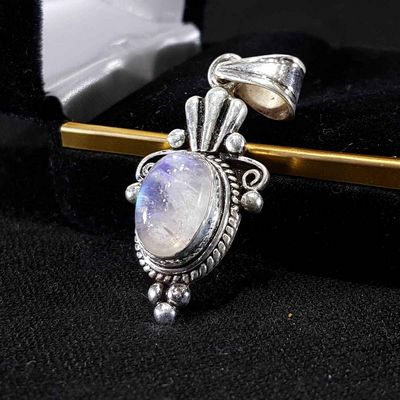 Moonstone Handmade Silver Pendant