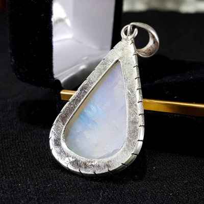 Moonstone Handmade Silver Pendant