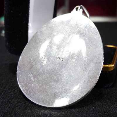 Tibetan Tourquise Handmade Silver Pendant