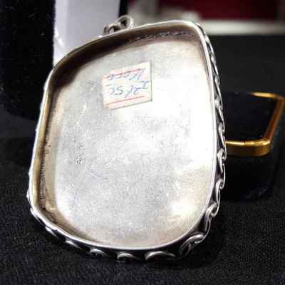 Tibetan Tourquise Handmade Silver Pendant