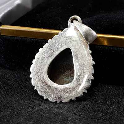 Tibetan Tourquise Handmade Silver Pendant