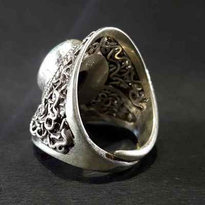 Tibetan Tourquise Silver Handmade Ring