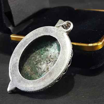 Malakite Handmade Silver Pendant