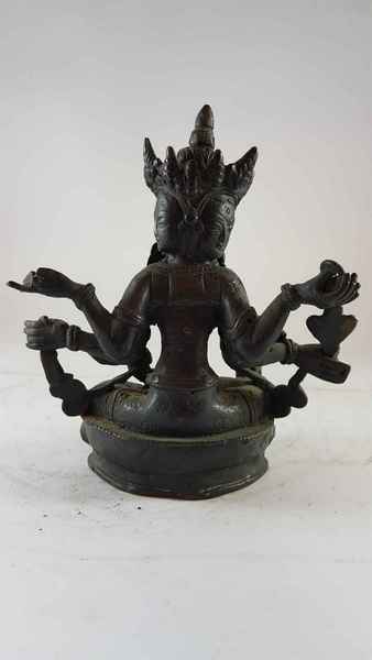 Antique Statue Of Vasudhara