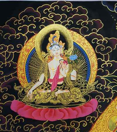 1000 Armed Avalokitesvara Thangka [tibetan Style], [painting]