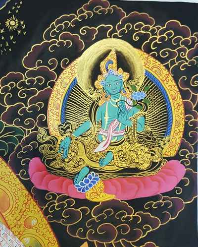 1000 Armed Avalokitesvara Thangka [tibetan Style], [painting]