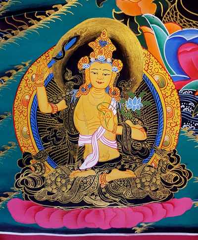 1000 Armed Avalokitesvara Thangka [tibetan Style], [painting]