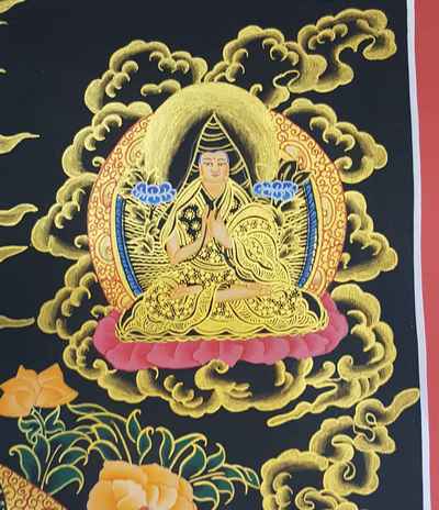 Buddhist Hand Painted Thangka Of White Tara [tibetan Style], [painting]