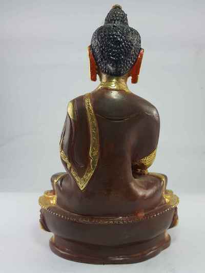 [best Price], Amitabha Buddha Statue [partly Gold Plated], [painted Face], [extra Gold], For A Gift, Altars And Buddhist Ritual