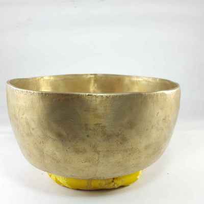 Old Hand Beaten Bronze [kopre] Singing Bowl, [ultra Lightweight], [professional Tool]