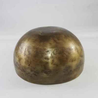 Hand Beaten Bronze Singing Bowl Antique Finishing