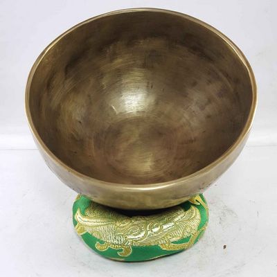 Hand Beaten Bronze Singing Bowl Antique Finishing