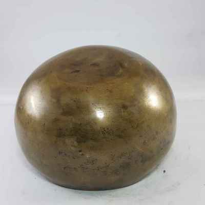 Hand Beaten Bronze Singing Bowl Antique Finishing