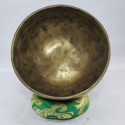 Hand Beaten Bronze Singing Bowl Antique Finishing