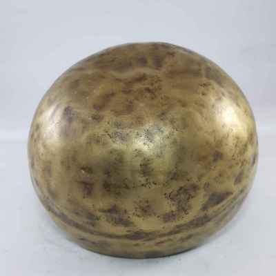 Hand Beaten Bronze Singing Bowl Antique Finishing