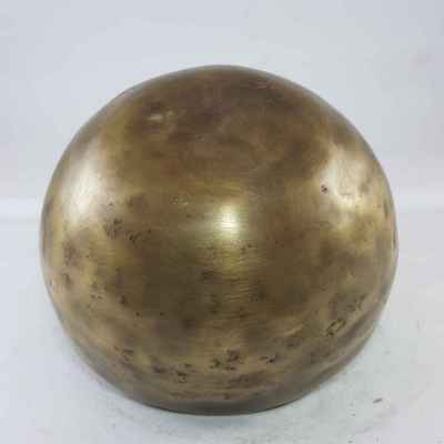 Hand Beaten Bronze Singing Bowl Antique Finishing