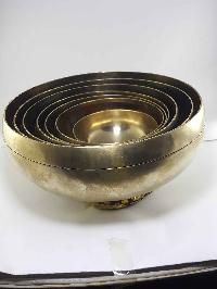 7 Size Sync Set Of High Quality Peter Hess Singing Bowls, Hand Hammered Clean Finishing