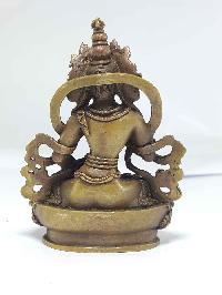 Small High Quality Statue Of Vajrasattva Antique Finishing