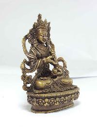 Small High Quality Statue Of Vajrasattva Antique Finishing