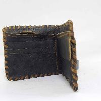 Pure Leather Handmade Wallet [all Hand Stitched], [6 Pockets]