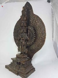 Sahasrabhuja Avalokitesvara Tibetan Statue [oxidation]