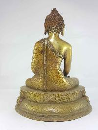 Shakyamuni Buddha Tibetan Statue [bronze Antique]