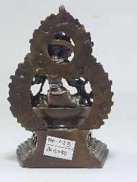 Sahasrabhuja Avalokitesvara Tibetan Statue [silver Plated], [oxidized]