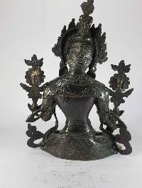 Arya White Tara Statue [sand Casting], [base Less], [chocolate Antique]