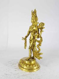 Dancing White Tara Statue [sand Casting], [glossy], [small]