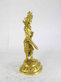 Dancing White Tara Statue [sand Casting], [glossy], [small]