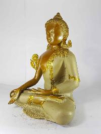 Medicine Buddha Statue [sand Casting], [clay Finishing]