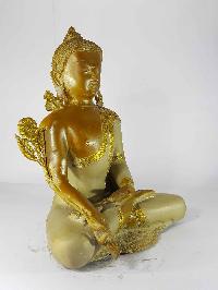 Medicine Buddha Statue [sand Casting], [clay Finishing]