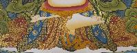 Avalokiteshvara, Chenrezig Tibetan Hand Painted Buddhist Thangka [real Gold], [traditional Color]