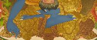 Medicine Buddha Tibetan Hand Painted Buddhist Thangka [real Gold], [traditional Color]