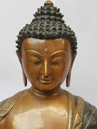 Shakyamuni Buddha Statue [double Color Oxidation], [big Statue]