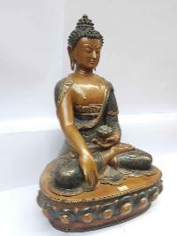 Shakyamuni Buddha Statue [double Color Oxidation], [big Statue]