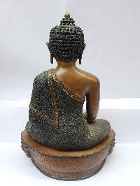 Shakyamuni Buddha Statue [double Color Oxidation], [big Statue]